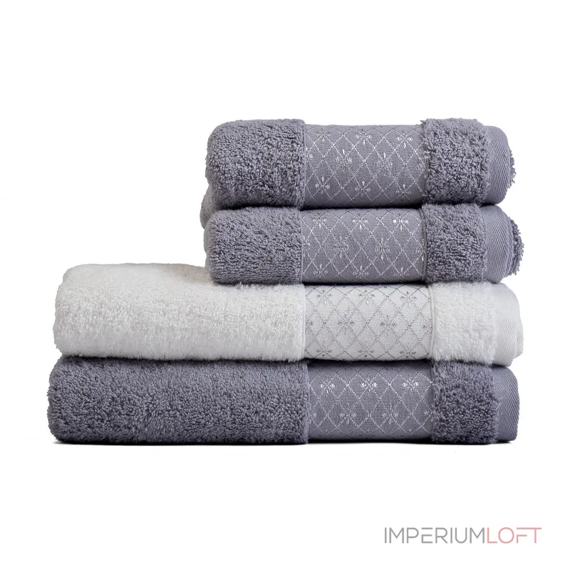 Полотенце махровое 70*140 Симпатия крем от ImperiumLoft Полотенце махровое 70*140 Симпатия крем от ImperiumLoft