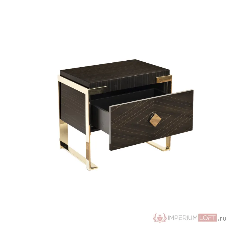 84HB-NS319U3 Тумбочка Golden Prism 60*42*55см от ImperiumLoft