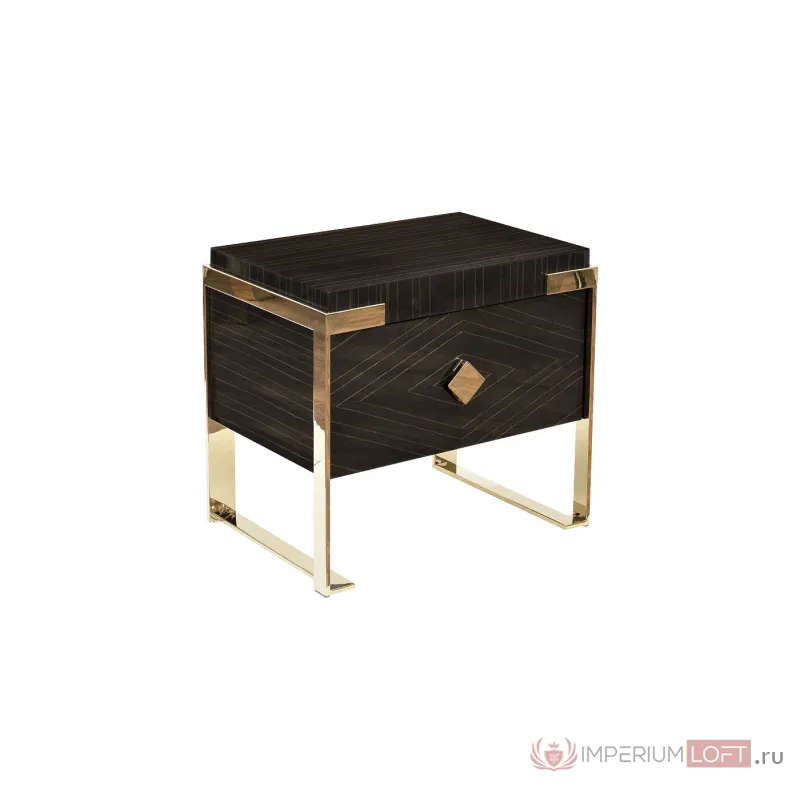 84HB-NS319U3 Тумбочка Golden Prism 60*42*55см от ImperiumLoft