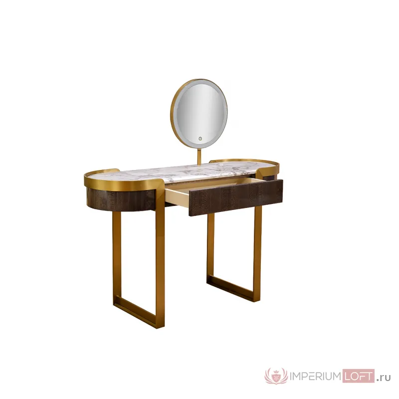 58DB-CST20050 Стол с зеркалом и подсветкой Sevilla 120*42*76см от ImperiumLoft