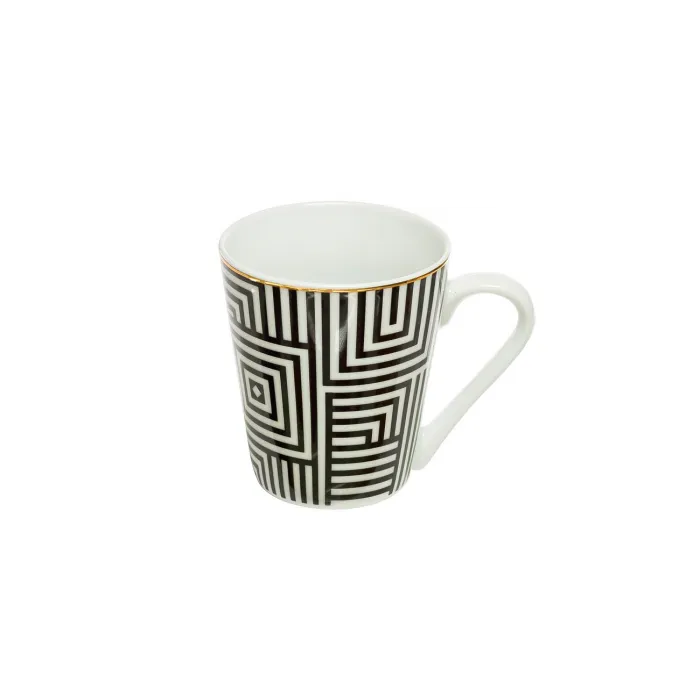 Кружка черно-белая 26FC VANITY CUP300BL от ImperiumLoft