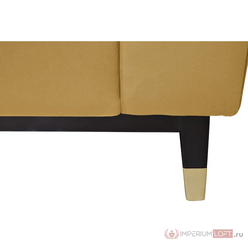 Диван Siena трехм.без мех.,велюр золотой Pad14 2280*920*920см от ImperiumLoft