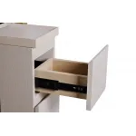 58DB-18158ZERK Тумба с зеркалом и подсветкой св.шпон 75*40*180см от ImperiumLoft