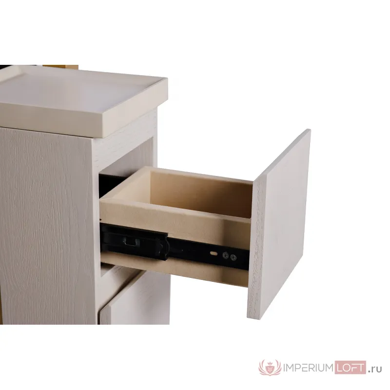 58DB-18158ZERK Тумба с зеркалом и подсветкой св.шпон 75*40*180см от ImperiumLoft