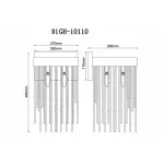 Бра из стекла 91GH-10110