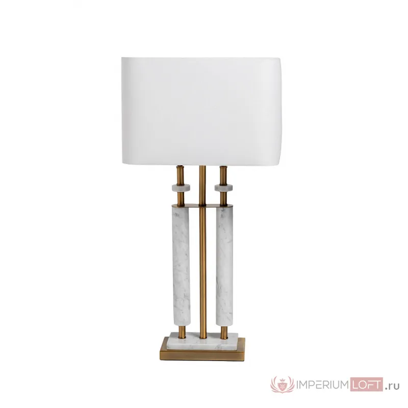 Лампа настольная с белым абажуром от ImperiumLoft
