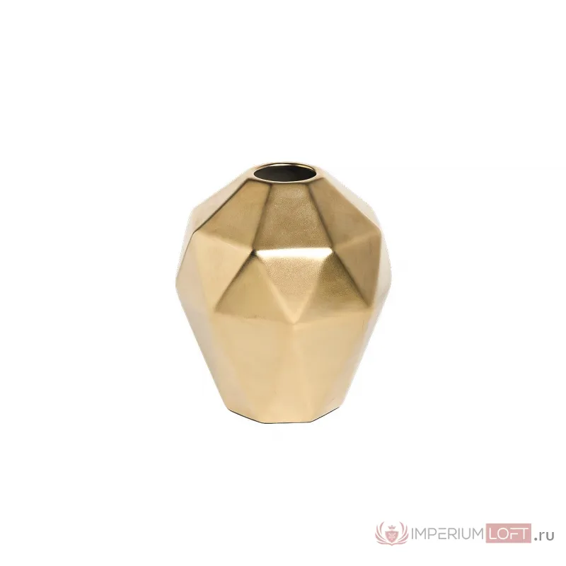 Ваза керамическая золотая 55RD3750S от ImperiumLoft