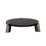 Стол журнальный низкий Kong темный орех