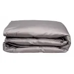 Пододеяльник сатиновый 'Мечты' 230х210см серый от ImperiumLoft