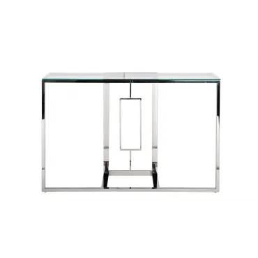 Консоль прозрачное стекло/хром 47ED-CST067