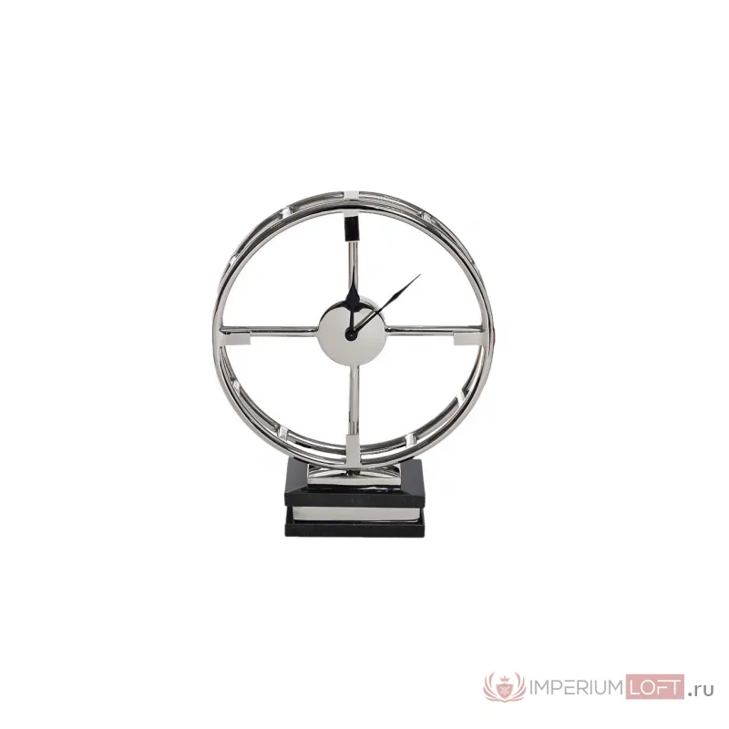 Часы настольные круглые на подставке 79MAL-5794-38NI от ImperiumLoft