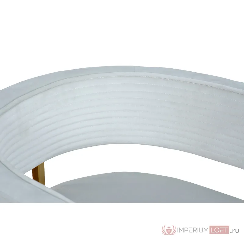 GY-8504STUL-SVSER Стул велюр светло-серый/золото 61*60*74см от ImperiumLoft