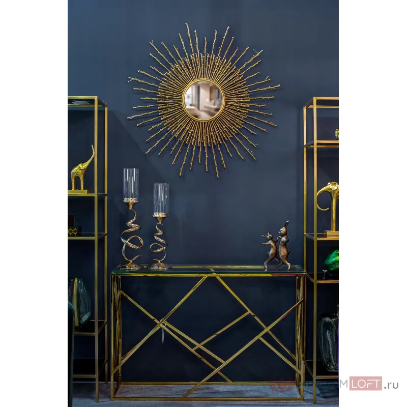 Зеркало 'Лучи солнца' от ImperiumLoft