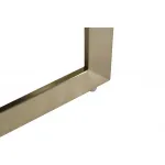 Стул на металлическом каркасе светло-бежевый 76AR-612GOLD-CR