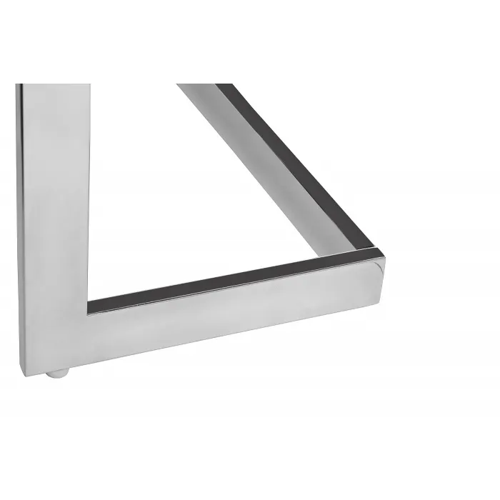KFG103 Консоль 2 ящика белая/хром 120*42*79см от ImperiumLoft