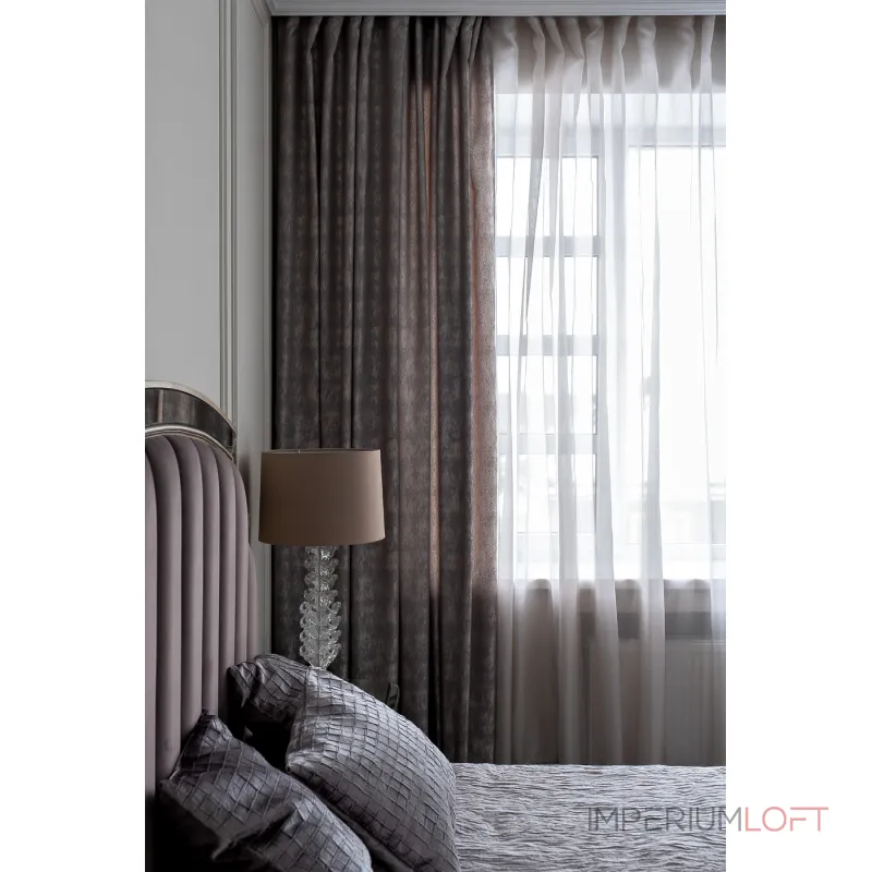 Тюль SERIK 275х320см бежевый от ImperiumLoft Тюль SERIK 275х320см бежевый от ImperiumLoft