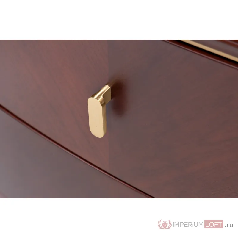 Тумбочка с 2мя ящиками темный шпон от ImperiumLoft
