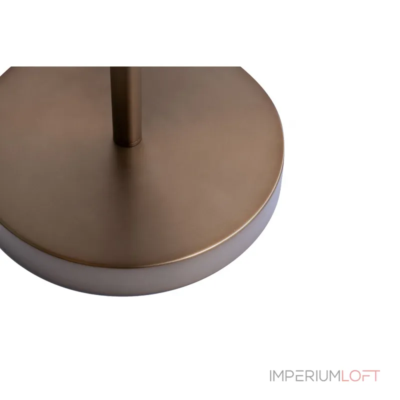 Торшер с мраморным столиком (белый плафон) от ImperiumLoft Торшер с мраморным столиком (белый плафон) от ImperiumLoft