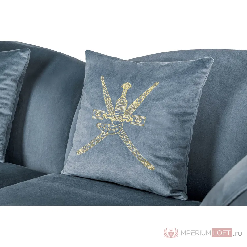 Диван Siena трехместный велюровый от ImperiumLoft