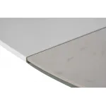 83MC-1907DT WH Стол обед.круг раскл.керам.бел. 170(120)*120*76см от ImperiumLoft