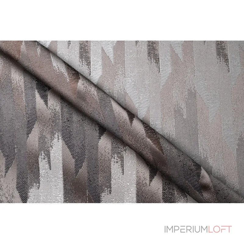 Ткань портьерная CASCADA с коричневым от ImperiumLoft Ткань портьерная CASCADA с коричневым от ImperiumLoft