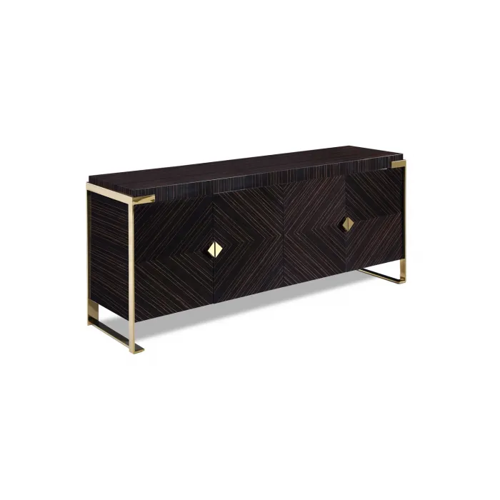 84HB-CH319M2 Комод Golden Prism 180*47*80см от ImperiumLoft