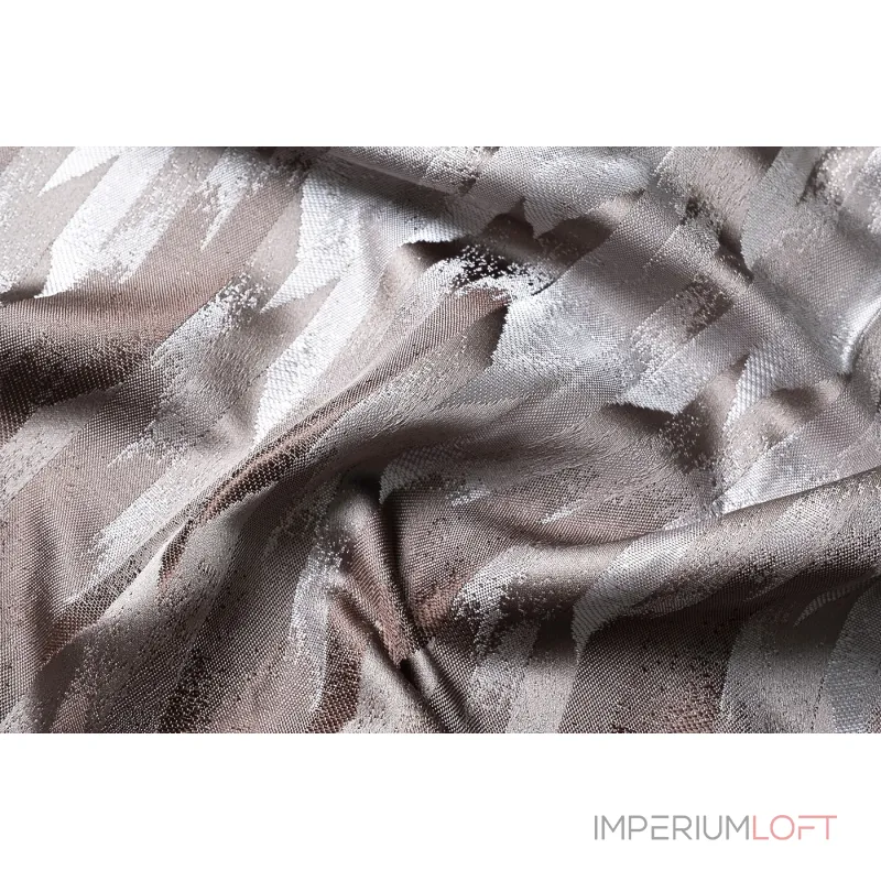 Ткань портьерная CASCADA с коричневым от ImperiumLoft Ткань портьерная CASCADA с коричневым от ImperiumLoft