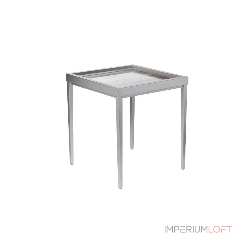 Столик журнальный Mirage серый от ImperiumLoft Столик журнальный Mirage серый от ImperiumLoft