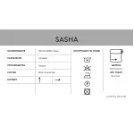 Ткань тюлевая SASHA кофейная от ImperiumLoft
