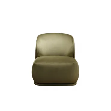 Кресло Capri Basic, велюр оливковый Триум35 800*900*820см от ImperiumLoft
