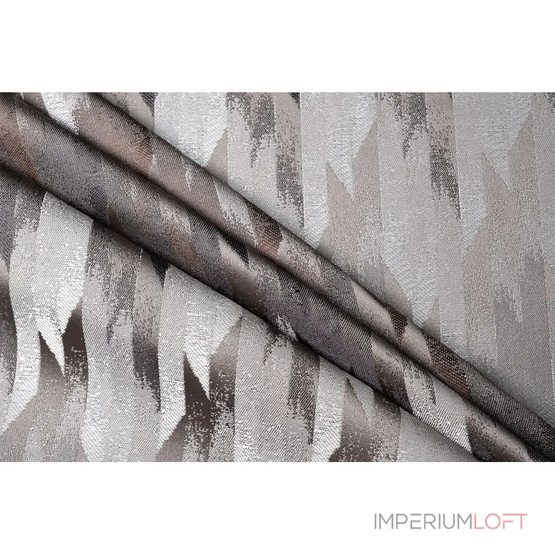 Ткань портьерная CASCADA с коричневым от ImperiumLoft Ткань портьерная CASCADA с коричневым от ImperiumLoft