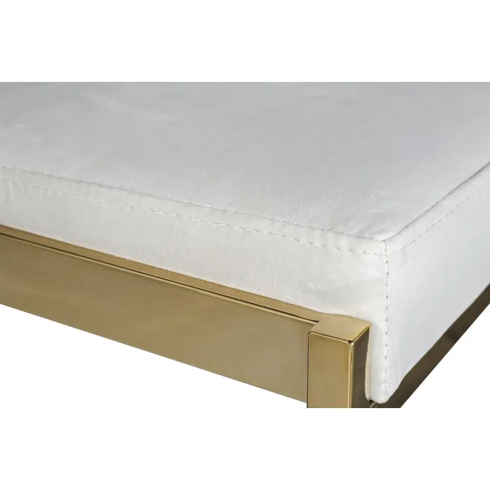 Стул барный светло-серый велюровый (золото) GY-B8216GOLD-LG от ImperiumLoft