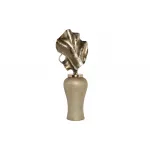 71PN-50736 Ваза декоративная золотистая 25*18*65см от ImperiumLoft