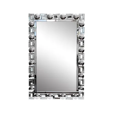 Зеркало прямоугольное в раме с зеркальными вставками от ImperiumLoft