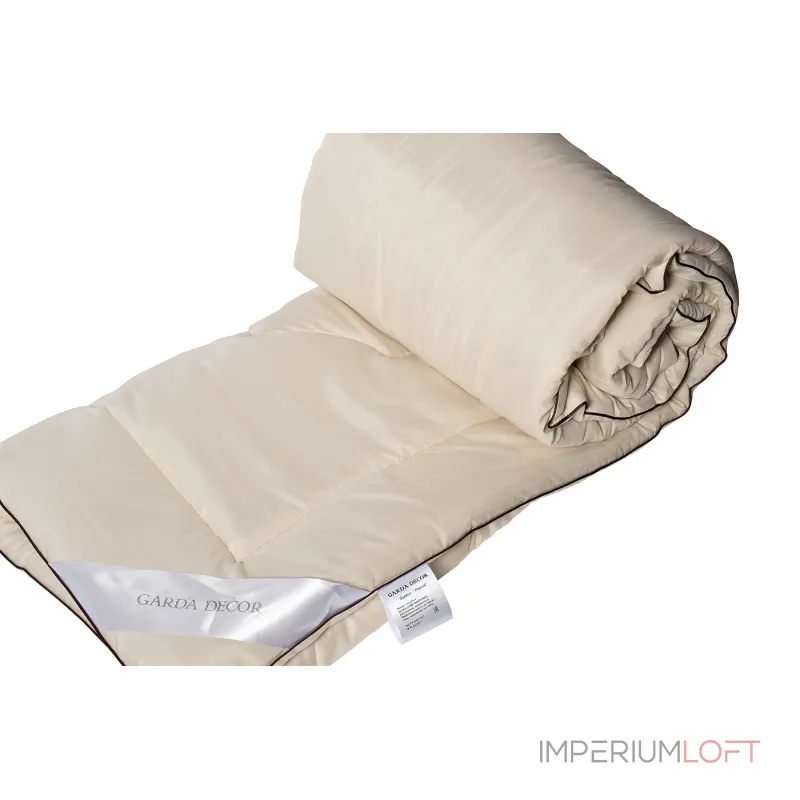 104BP-OSHP15- BEG Одеяло Персей 140*205 верблюжья шерсть от ImperiumLoft