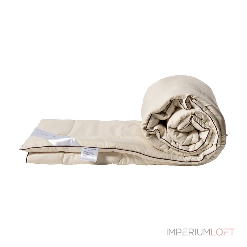 104BP-OSHP15- BEG Одеяло Персей 140*205 верблюжья шерсть от ImperiumLoft