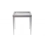 Столик журнальный Mirage серый от ImperiumLoft