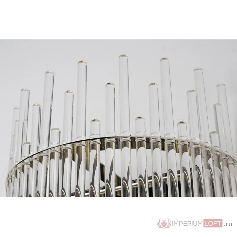 Бра из прозрачного стекла (хром) K2KR1137W-2 от ImperiumLoft