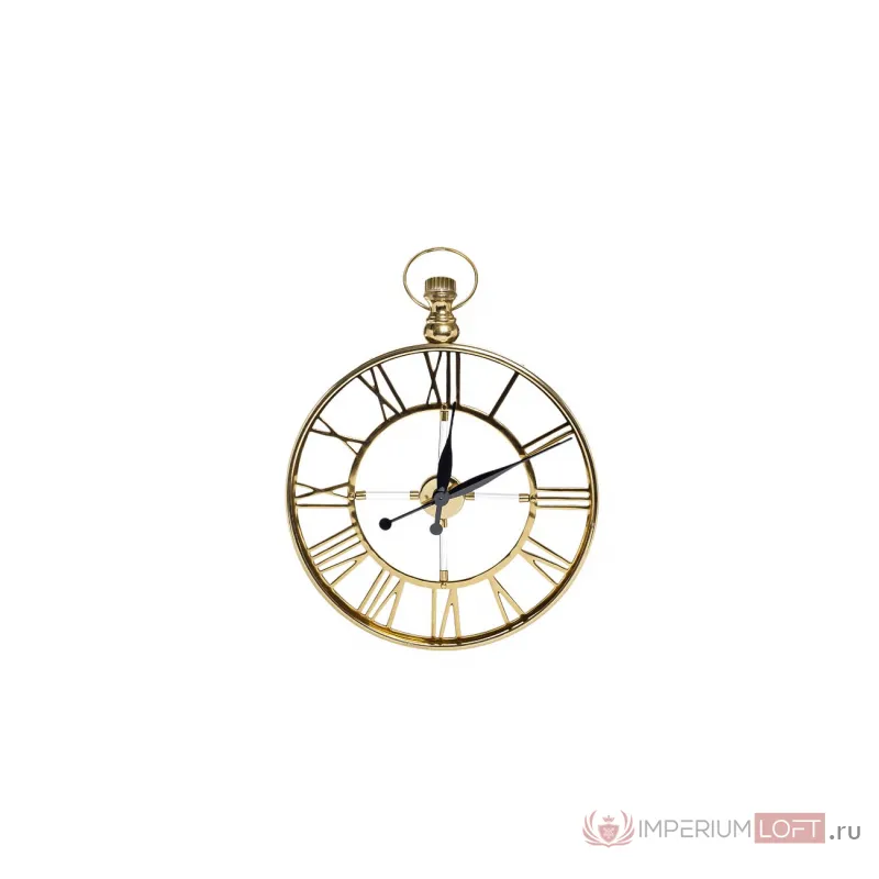 79MAL-5728-68G Часы настенные цвет золото d50см от ImperiumLoft