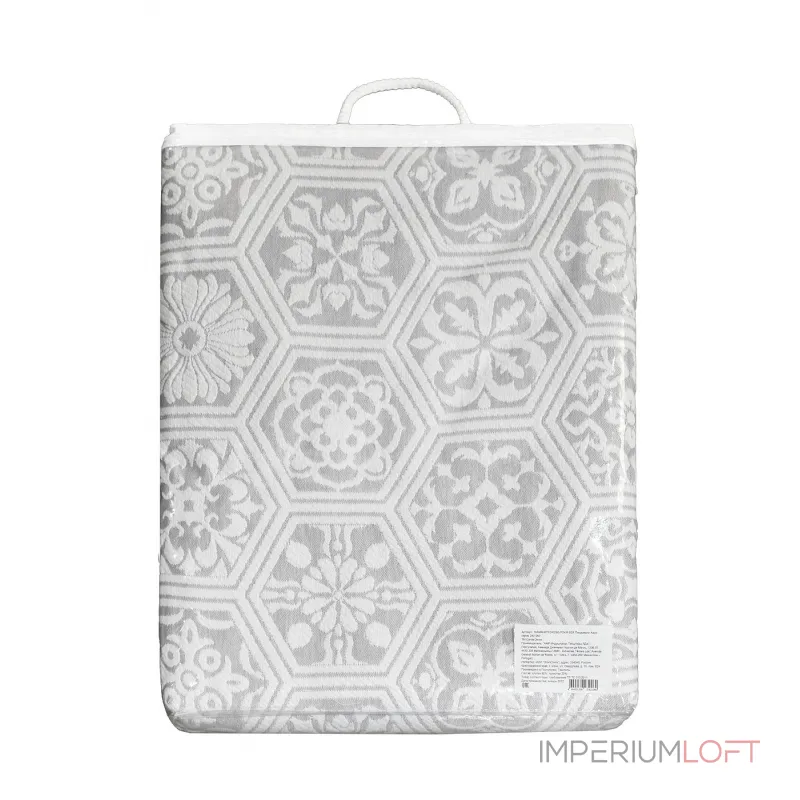Покрывало 'Ажур' 240х260см серое от ImperiumLoft Покрывало 'Ажур' 240х260см серое от ImperiumLoft