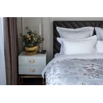 107TD-D25G2-NAV BEL Комплект наволочек сатин белый 70*70(2шт) от ImperiumLoft