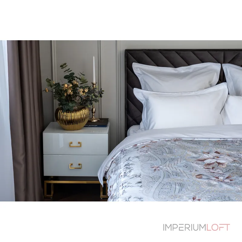 107TD-D25G2-NAV BEL Комплект наволочек сатин белый 70*70(2шт) от ImperiumLoft 107TD-D25G2-NAV BEL Комплект наволочек сатин белый 70*70(2шт) от ImperiumLoft