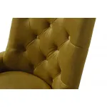 76AR-6210GOLD-OLV Стул велюр оливковый/матовое золото 65*61*93см
