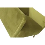 Кресло велюровое оливковое с подушкой 87YY-1914 OLV от ImperiumLoft