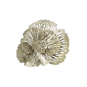 Декор настенный Цветок серебристый 37SM-8321-JN