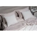 Наволочка декоративная 'Тиара' 50х50см белая от ImperiumLoft