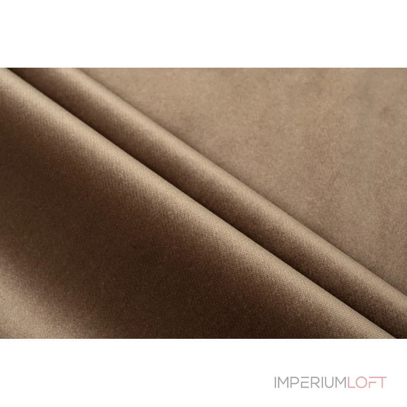 Ткань портьерная/мебельная VELVET коричневая от ImperiumLoft