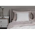 Наволочка декоративная 'Тиара' 50х50см белая от ImperiumLoft