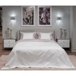 Наволочка декоративная 'Тиара' 50х50см белая от ImperiumLoft