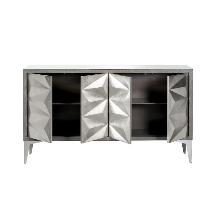 ART-2927-S Комод с рельефным фасадом,отделка под ската 163*41*90 от ImperiumLoft